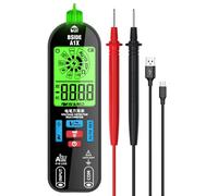 JASLEEN A1X Smart Digital Multimeter Tester Rechargeable Electrical Voltmeter, Measures Capacitance Diode Continuity Resistance V-Alert Live Check AC DC Voltage