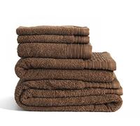 Jasmin Elinor LUXURY SUPREME 600 GSM 100% EGYPTIAN COTTON HOTEL QUALITY TOWELS (Jumbo Bath Sheet, Chocolate Brown)