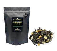 Jasmine and Mint Green Tea, Green Loose Leaf Tea, Camellios (200g)
