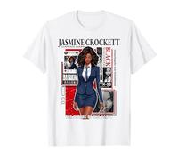Jasmine Crockett Clapback Queen, Black Power Rising T-Shirt
