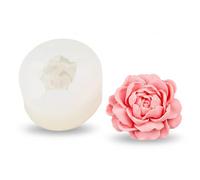 Jasmine Flower Molds Silicone 3D Flower Silicone Mold Spring Summer Cute Floral Candle Mold Aesthetic Blooming Flowers Soap Epoxy Resin Molds for Crafts Chocolate Cake Decor Candle Making Home Decor