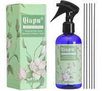Jasmine Gardenia Bliss Linen & Room Mist | Elegant Fabric Spray for Bedding, Sheets & Pillows - Natural Revitalizing Freshener with Essential Oils to Elevate Your Living Spaces