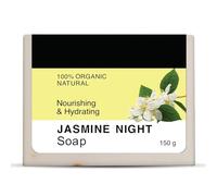Jasmine Handmade Soap - 150g | 100% Pure, Natural & Cold Processed | Luxurious Grade Bath Bar with Essential Oils, Exotic Herbs & Natural Jasmine Aroma