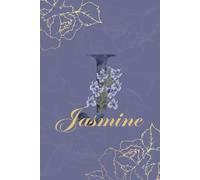 Jasmine Journal: Monogram J Personalized Floral Notebook for Women Decorative Purple and Gold Monogram Journal, Cute Aesthetic Notebook, Personalized Diary and Birthday Gift for Women Named Jasmine