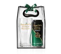 Jasmine’s Jamaican Rum Cake Stout Gift Set with Branded Pint Glass and Gift Bag