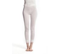 Jasmine Silk Ladies Pure Silk Thermal Long Johns Ivory Leggings for Women (Small)