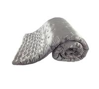 Jasmine Silk Mulberry Silk Bedspread GREY (King/Superking 270x270cm)