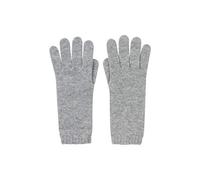 Jasmine Silk Women's 100% Cashmere Gloves Made in Scotland (Light Grey)