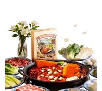 Jasmine Tea Scented Hot Pot Base, Authentic Chinese Soup Seasoning,From China