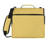 Jasmine Zippered Padfolio, 3 Ring Binder with Laptop Sleeve for Business Trip