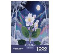 Jasmine1000Piece JigsawPuzzles ForAdults Challenging LargePiecePuzzles Age12+byth EducationalGame Uncover The Puzzle 70x50cm/1000pcs