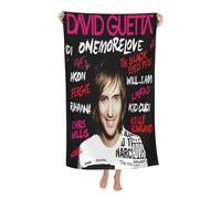 JASMINEE Durable Guetta DJ Music David Microfiber Bath Towels Soft Microfiber Towels Stylish Fade-Resistant Prints Comfortable Skin-Friendly for Daily Vacation, Pool & Beach