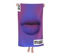 JASMINEE Durable Guetta DJ Music David Microfiber Bath Towels Soft Microfiber Towels Stylish Fade-Resistant Prints Comfortable Skin-Friendly for Daily Vacation, Pool & Beach