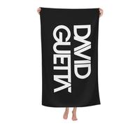 JASMINEE Durable Guetta DJ Music David Microfiber Bath Towels Soft Microfiber Towels Stylish Fade-Resistant Prints Comfortable Skin-Friendly for Daily Vacation, Pool & Beach
