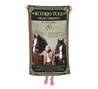 JASMINEE Durable Tull Rock Band Jethro Microfiber Bath Towels Soft Microfiber Towels Stylish Fade-Resistant Prints Comfortable Skin-Friendly for Daily Vacation, Pool & Beach