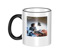 JASMINEE Stylish Billy Singer Pianist Joel Ceramic Mug Rim-Colored Coffee Cup Stable Fashionable, Scratch-Resistant Non-Slip Base for Coffee, Tea, Restaurant and Party Mug