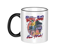 JASMINEE Stylish Joel Singer Pianist Billy Ceramic Mug Rim-Colored Coffee Cup Stable Fashionable, Scratch-Resistant Non-Slip Base for Coffee, Tea, Restaurant and Party Mug