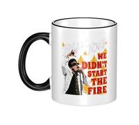 JASMINEE Stylish Joel Singer Pianist Billy Ceramic Mug Rim-Colored Coffee Cup Stable Fashionable, Scratch-Resistant Non-Slip Base for Coffee, Tea, Restaurant and Party Mug