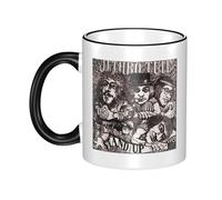 JASMINEE Stylish Tull Rock Band Jethro Ceramic Mug Rim-Colored Coffee Cup Stable Fashionable, Scratch-Resistant Non-Slip Base for Coffee, Tea, Restaurant and Party Mug