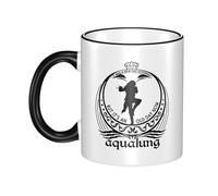 JASMINEE Stylish Tull Rock Band Jethro Ceramic Mug Rim-Colored Coffee Cup Stable Fashionable, Scratch-Resistant Non-Slip Base for Coffee, Tea, Restaurant and Party Mug