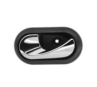 JASMKLX 1PC Car Interior Inside Door Handle Driver Passenger Chrome Left Right Fit for Renault Dacia Dokker Lodgy Logan Duster 2012-2015(Left)