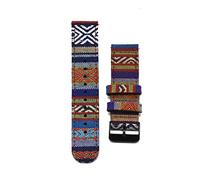 JASMKLX Multicolor Fabric Watch Starp Nylon Watch Band 20mm 22mm Bracelet Fit For Seiko Water Fit For Ghost Tudor Rolex Watches Accessories(Black Buckle 55,22mm)
