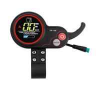 JASMKLX TF-100 Instrument Display Panel With USB Charging 5/6 Pin Communication Speedometer Fit For KUGOO Fit For M4 Electric Scooter Kickscooter(TF 100 5Pin)