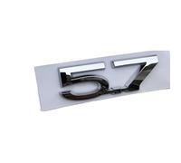 JASMKLX V8 5.7 Letters Numbers Chrome Emblem ABS Logo Fit For Toyota Fit For Prado Fit For Land Cruiser Trunk Discharging Capacity Sticker Car Styling Decor(5.7 for Prado)