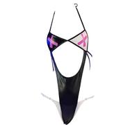 JasmyGirls Cosplay Lingeries Anime Slingshot Bikini Naughty Outfits for Women Halloween Nun Costume Rave Bodysuit Top Goth Swimsuit