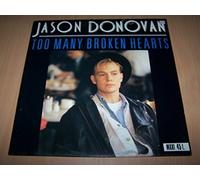 Jason Donovan - JASON DONOVAN - TOO MANY BROKEN HEARTS - 12 INCH VINYL
