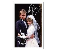 Jason Donovan & Kylie Signed 6X4 Inch Photo Print Pre Printed Signature NEIGHBOURS Wedding - Autograph Gift Artwork Wall Art Ramsay Street