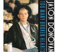 Jason Donovan - Too many broken hearts (1989) / Vinyl single [Vinyl-Single 7'']