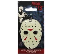 Jason Friday the 13th Horror Hockey Mask Metal Bottle Opener