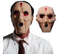 Jason Killer Clown Nun Mask Terrifier Halloween Adults Men, Horror Killers Latex with Hair, Horror Costume Prop Realistic Masks Adult New Halloween Theme Party Cosplay Fancy Dress (Color 10)