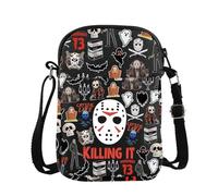 Jason Killing It Cross Body Bag Friday Movies Jason Messenger Bag Horror Movie Lover Gift Horror Night Carry On Bag (Killing It 2 Cross Body)