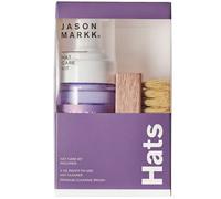 Jason Markk Hat Care Kit, Hat Cleaner, 2-Piece Set, Ready-To-Use Foam & Delicates Brush, Cap Cleaning, Ideal for Headwear, Safe for Cotton, Wool, Felt, Corduroy, Polyester, 4oz