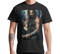 Jason Momoa Men T Shirt Unisex Men T Shirt Tank Top SweaMen T Shirt Long Sleeve Hoodie for Men Black