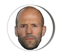 Jason Statham - FACE - 6 x 70mm Large Vinyl Stickers