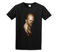 Jason Statham Slim Atmosphere Abstract Cool Inside T-Shirt Black M