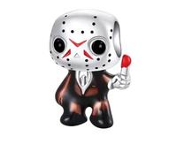 Jason Voorhees Halloween Horror Charm 925 Sterling Silver Pendant Charm Compatible with Pandora Charms,and Many Other UK Charm Bracelets.