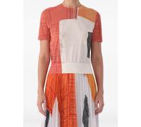 Jason Wu Collection x Robert Rauschenberg artwork sweater - Orange XS-S-M-L-XL