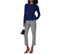 Jason Wu Collective Women's Blue Peplum Sweater Sweater