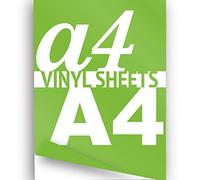 JasonCarlMorgan A4 Apple Green Gloss 297x210mm Triple Pack 3x Self Adhesive Vinyl Sheet