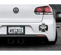 JasonCarlMorgan JCM Adorable Angel Bumper Car Sticker Decal, Black Carbon