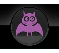JasonCarlMorgan JCM Adorable Bat Fuel Cap Cover Car Sticker, Purple
