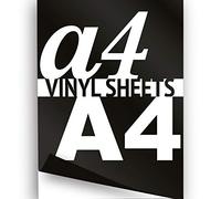 JasonCarlMorgan JCM Graphics A4 Gloss Vinyl 10 Sheets, Black