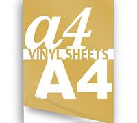 JasonCarlMorgan JCM Graphics A4 Matte Vinyl 5 Sheets, Gold