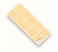 JasonCarlMorgan JCM Graphics Cream Matte 100mm SQ Vinyl Wall Tile Stickers Kitchen & Bathroom Transfers 10 Pack