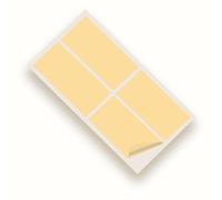 JasonCarlMorgan JCM Graphics Cream Matte 100x200mm Vinyl Wall Tile Stickers Kitchen & Bathroom Transfers 20 Pack