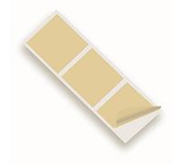 JasonCarlMorgan JCM Graphics Kitchen & Bathroom Vinyl Wall Tile Transfers, 150mm SQ 6 Tile Pack Cream Glossy Finish